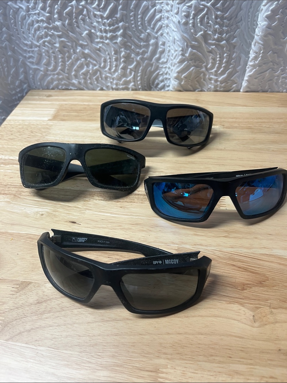 Vintage Sport Sunglasses Repair Lot - Spy, VonZipper, Arnette -FRAMES ONLY/PARTS